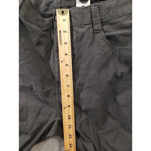 Eddie Bauer Cargo Pants Men's 40x30 Gray Straight Cotton Nylon Hiking Stretch - Picture 8 of 15